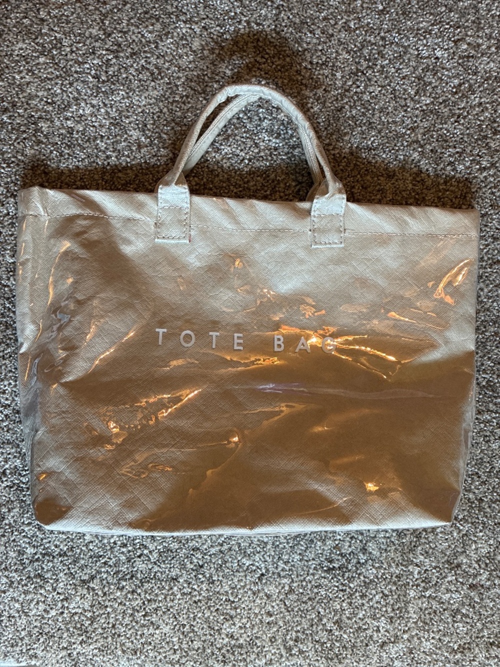 Beige Tote Bag
